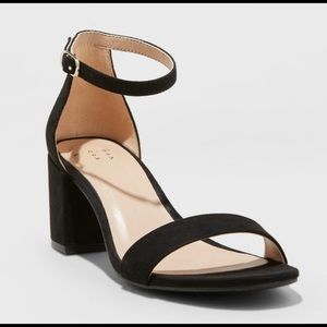 NWT A New Day Women’s Michaela Heel – Black 7.5